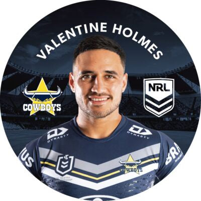 North Queensland Cowboys- Valentine Holmes 2024 Player Badge