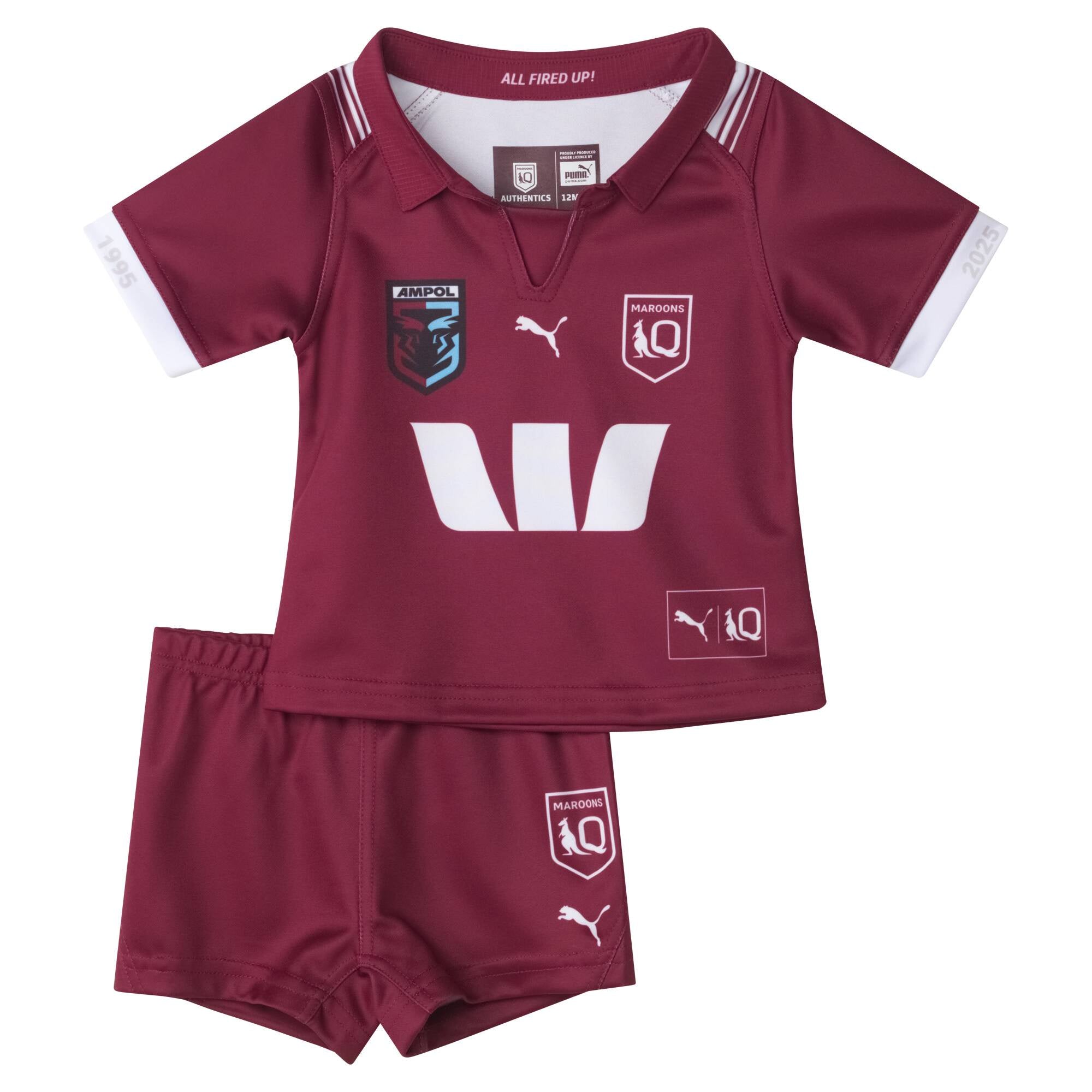 Queensland Maroons 2025 Infant Set