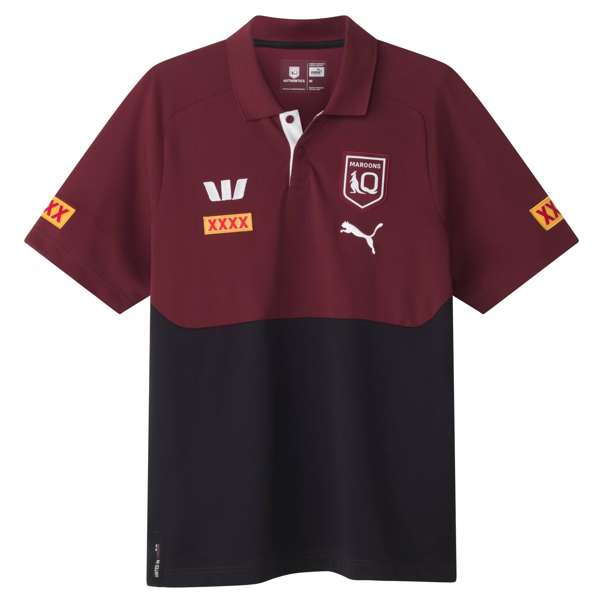 Queensland Maroons 2025 Team Polo