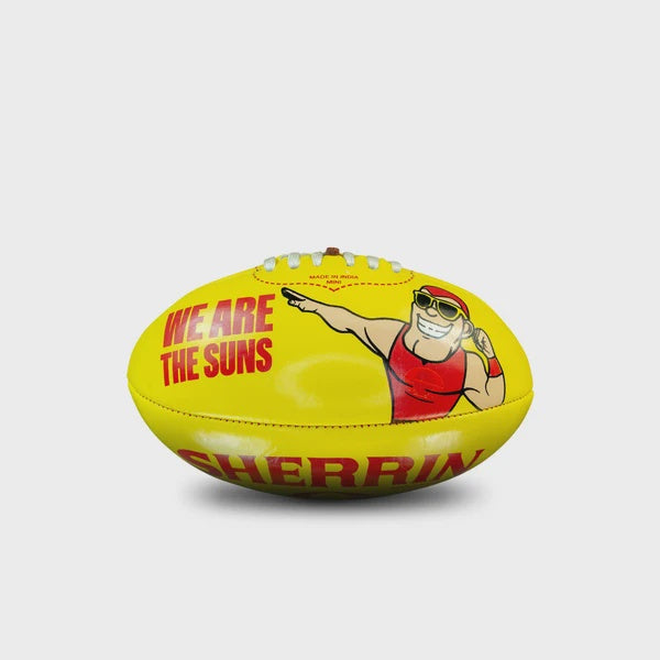 Gold Coast Suns Team Mascot Sherrin Ball