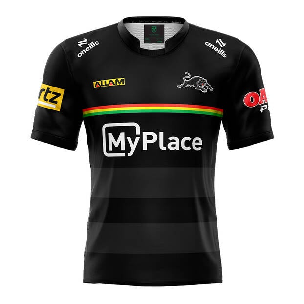 Penrith Panthers 2025 Black Training Shirt