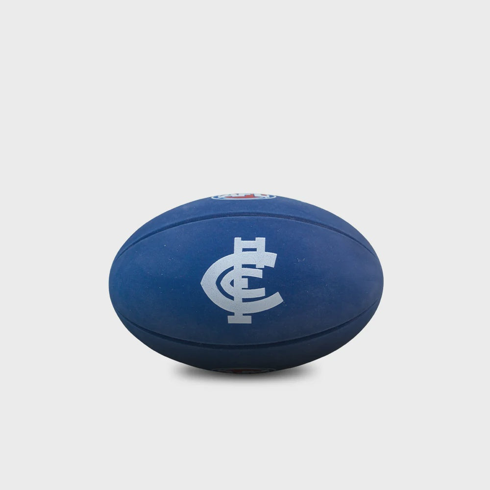 Carlton Blues Sherrin Rubber Football