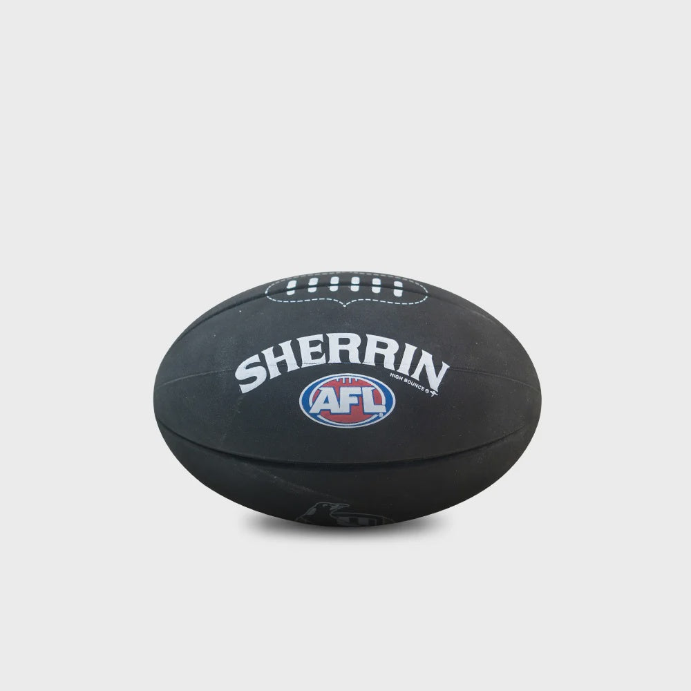 Collingwood Magpies Sherrin Rubber Football