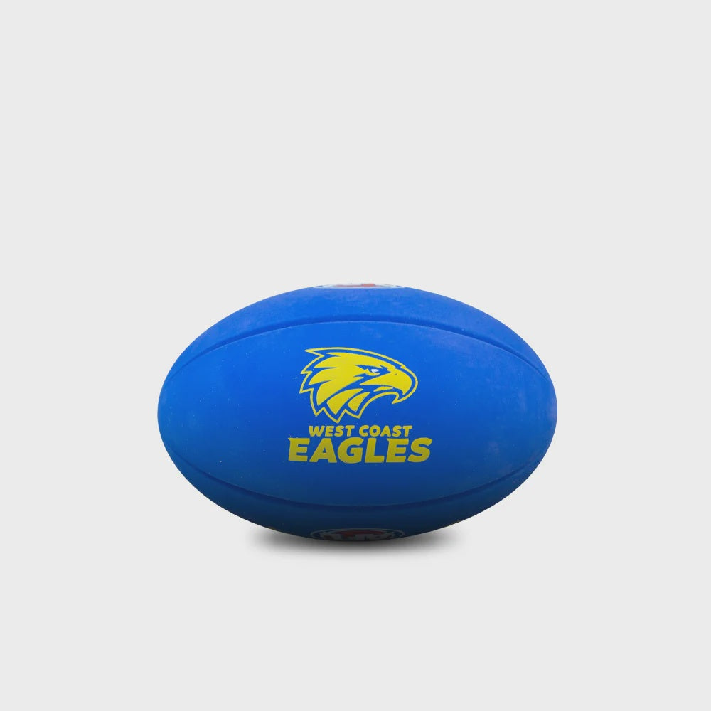 West Coast Eagles Sherrin Rubber Football