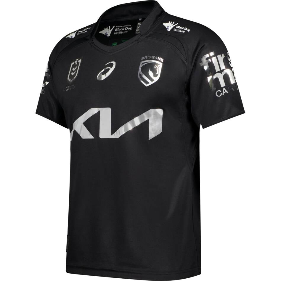 Brisbane Bronco's Black Jersey Youth 2026