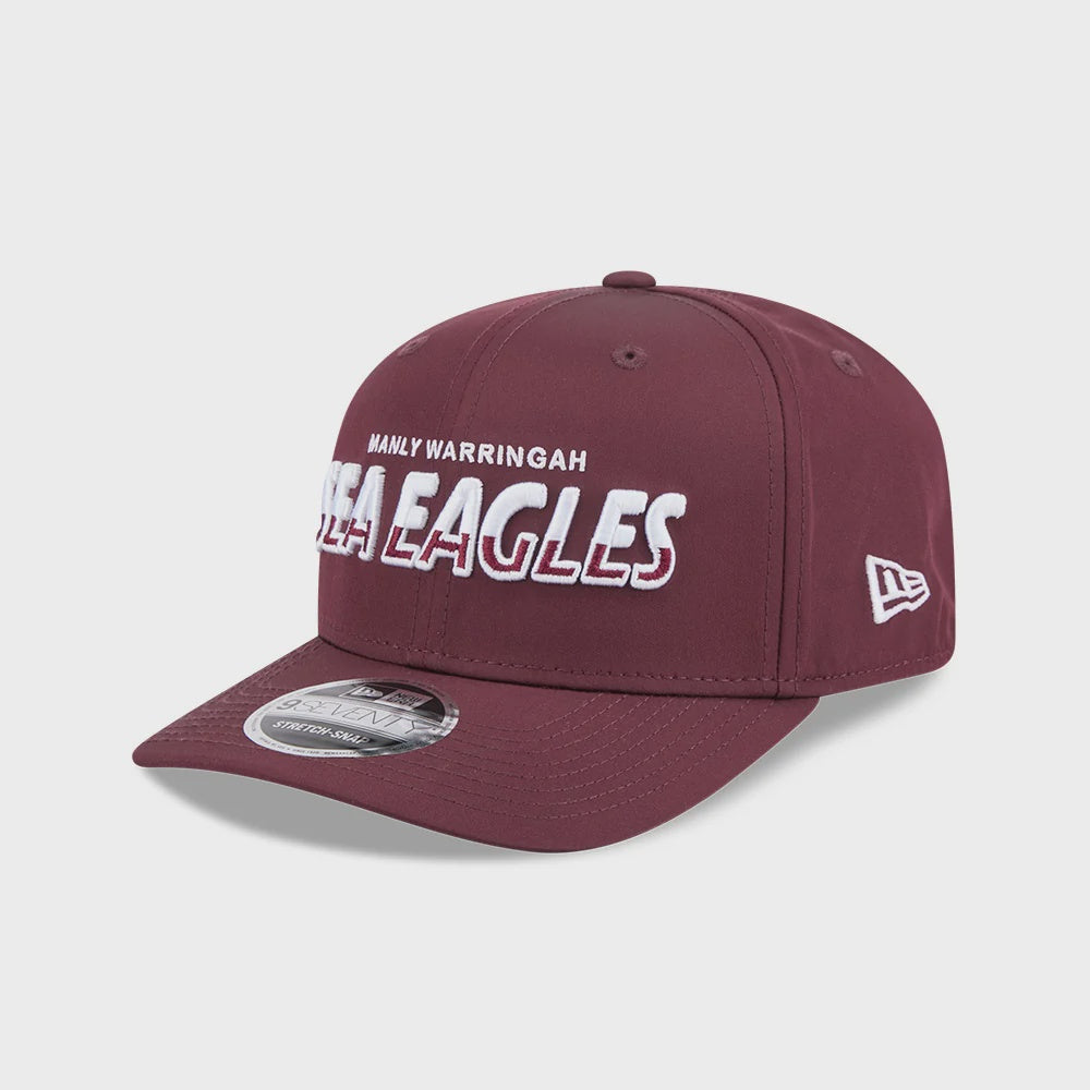 Manly Sea Eagles Split Script 9Seventy New Era Cap