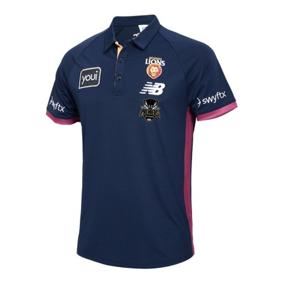 Brisbane Lions 2025 Premiers Polo - New Balance