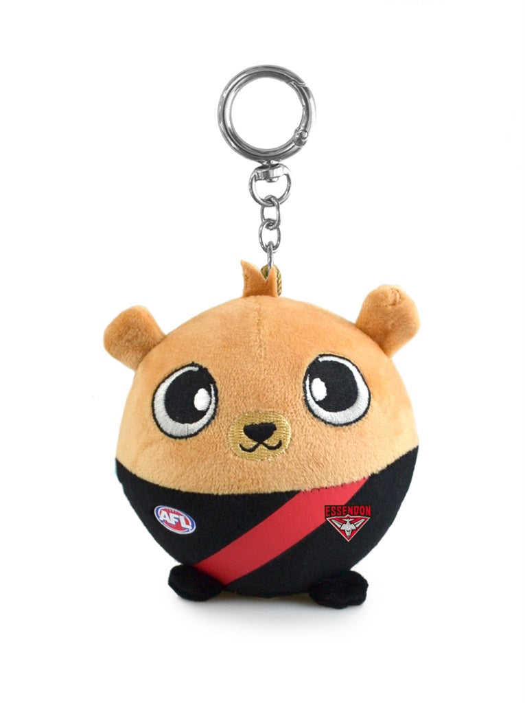 Essendon Bombers Squishi Bag Charm