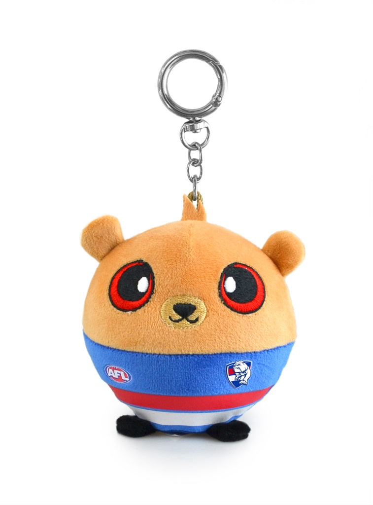 Western Bulldogs Squishi Bag Charm