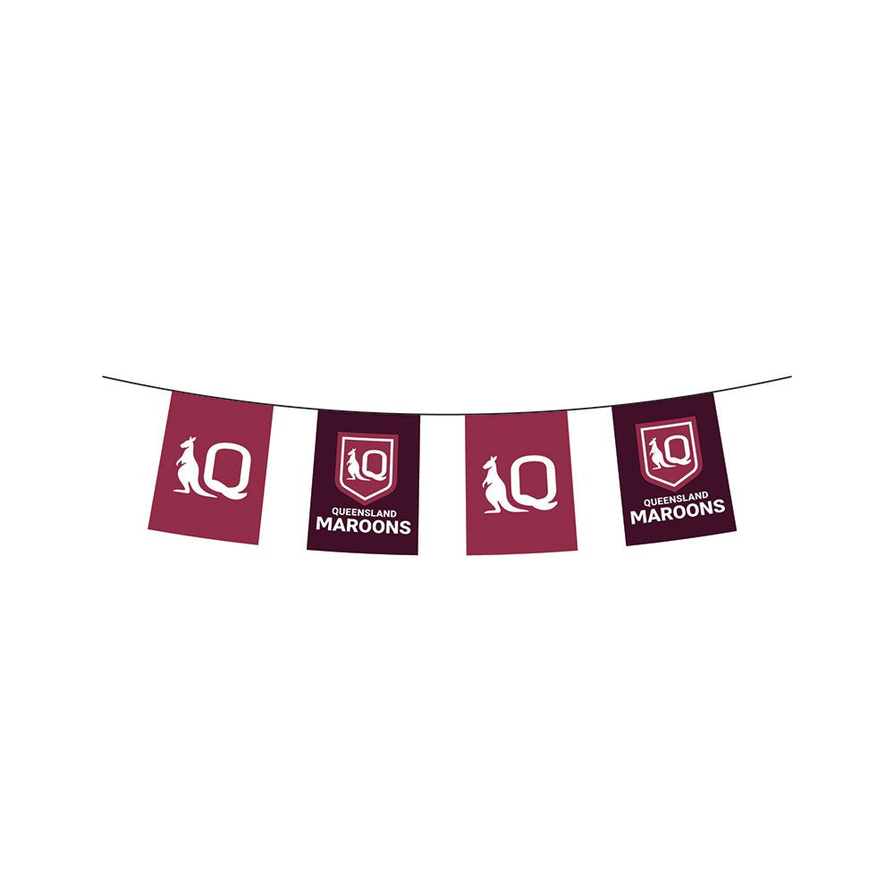 Queensland Maroons State Of Origin Bunting