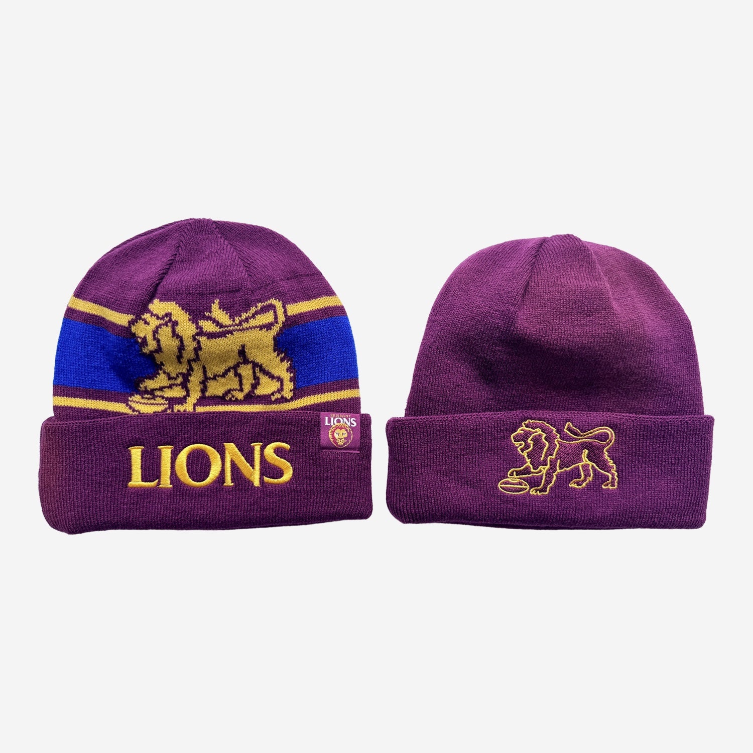 Brisbane Lions Reversible Beanie