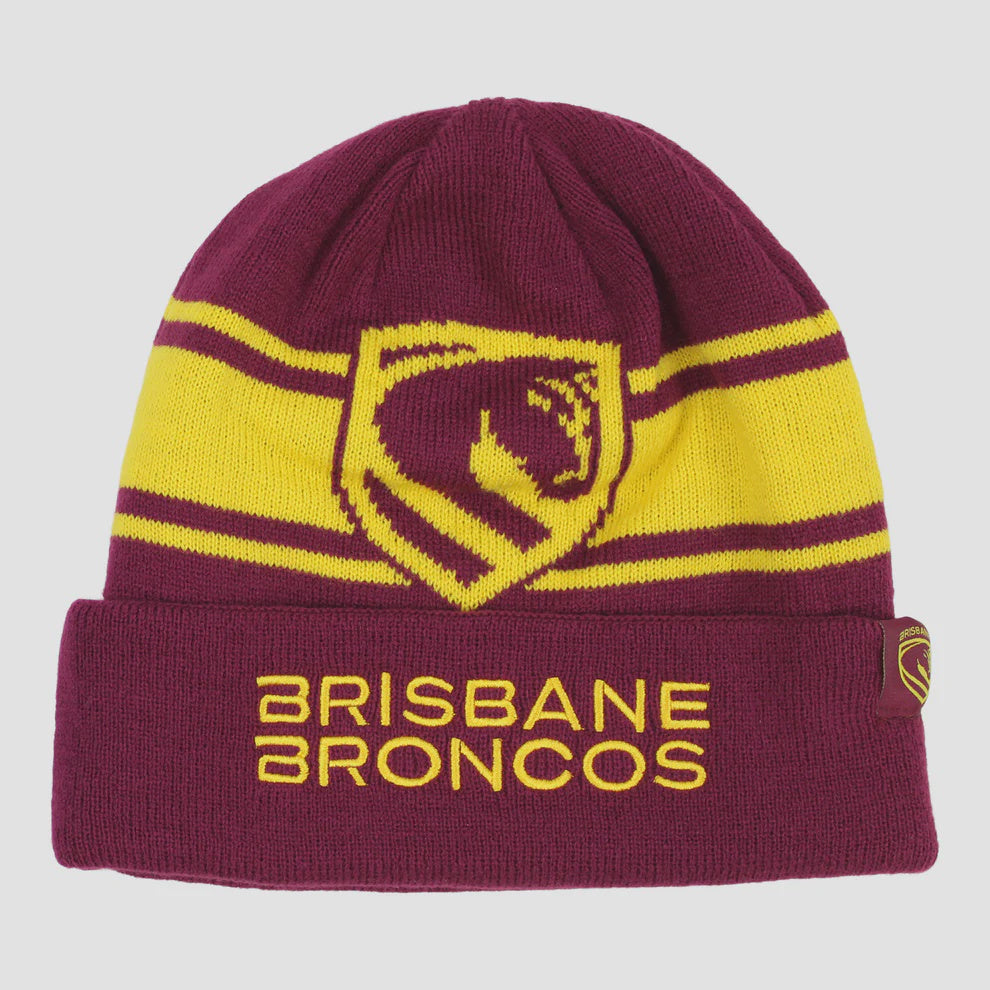 Brisbane Broncos Reversible Beanie