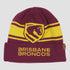 Brisbane Broncos Reversible Beanie