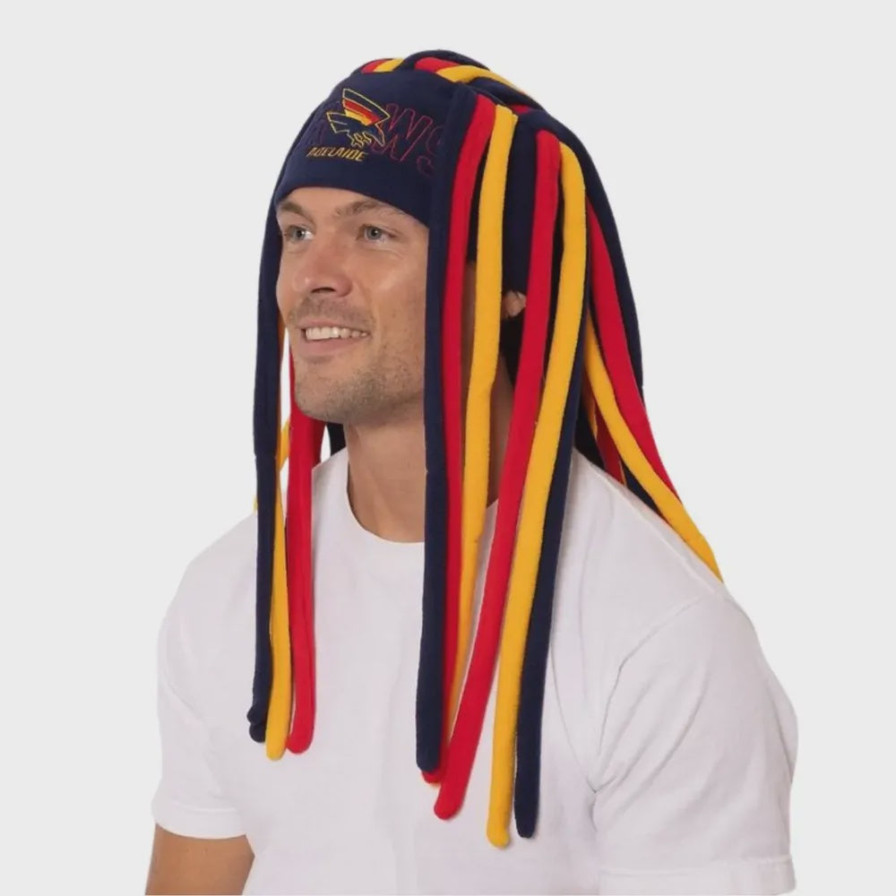 Adelaide Crows Dreadlock Beanie