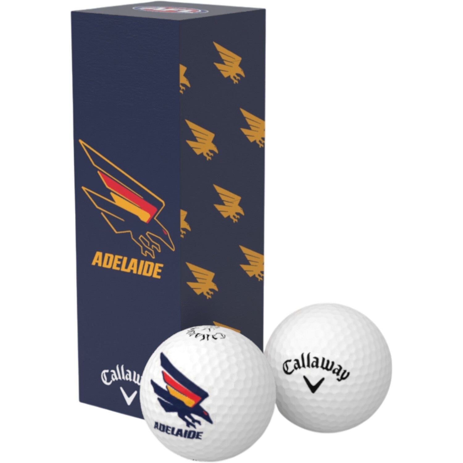 Adelaide Crows Golf Balls -3 Pack