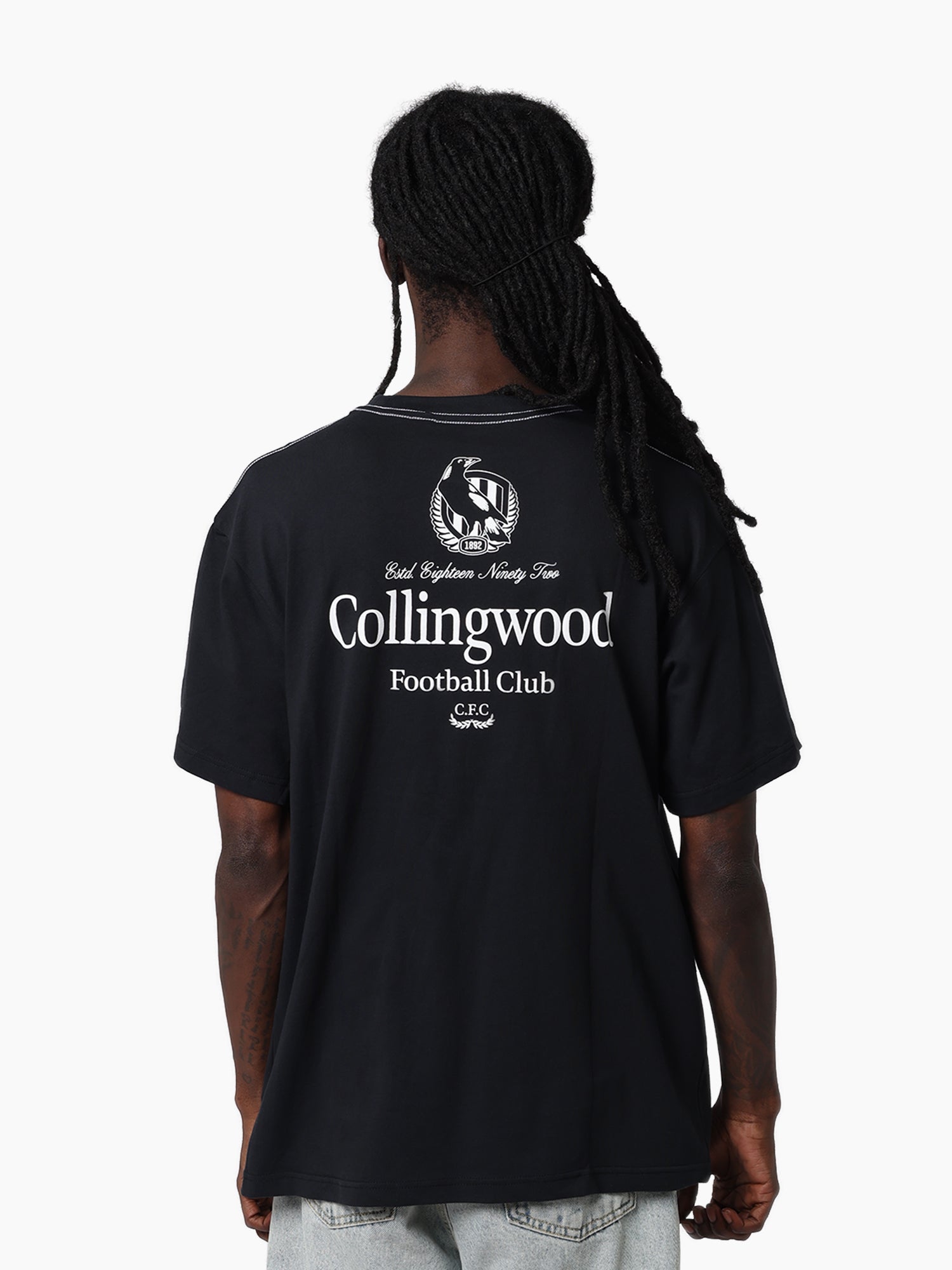 Collingwood Magpies Multi Logo Tee
