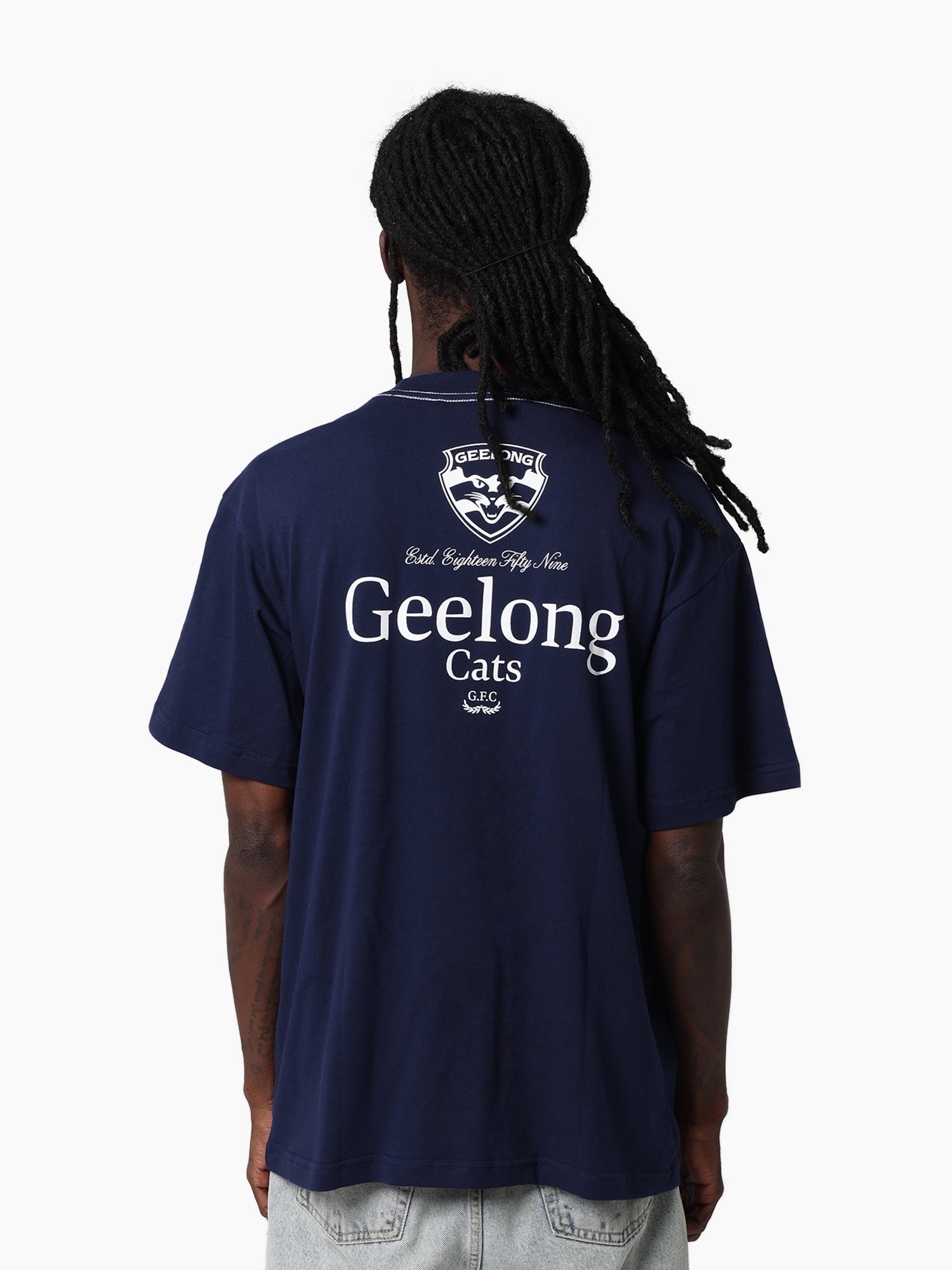 Geelong Cats Multi Logo Tee