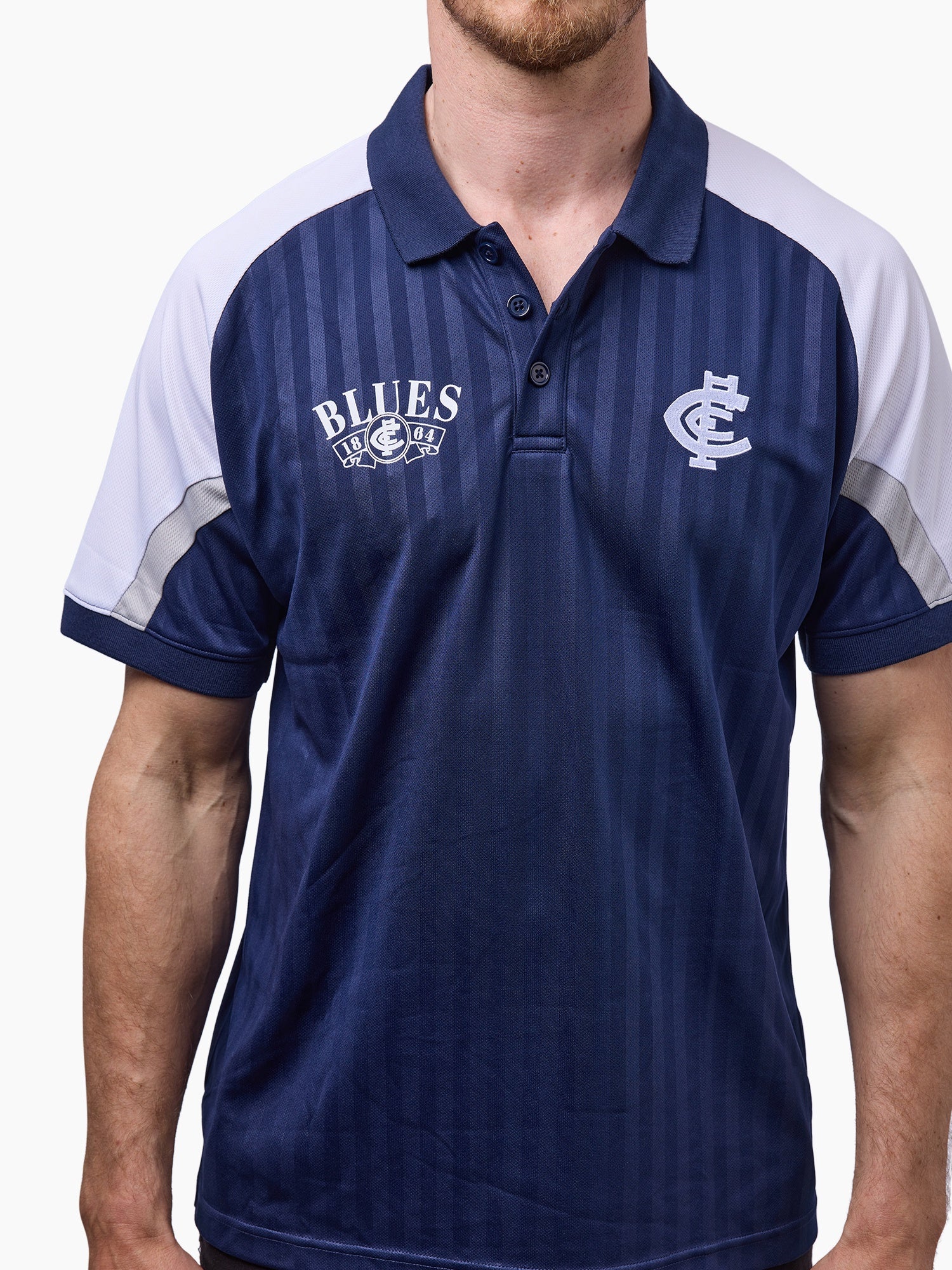 Carlton Blues Panel Polo