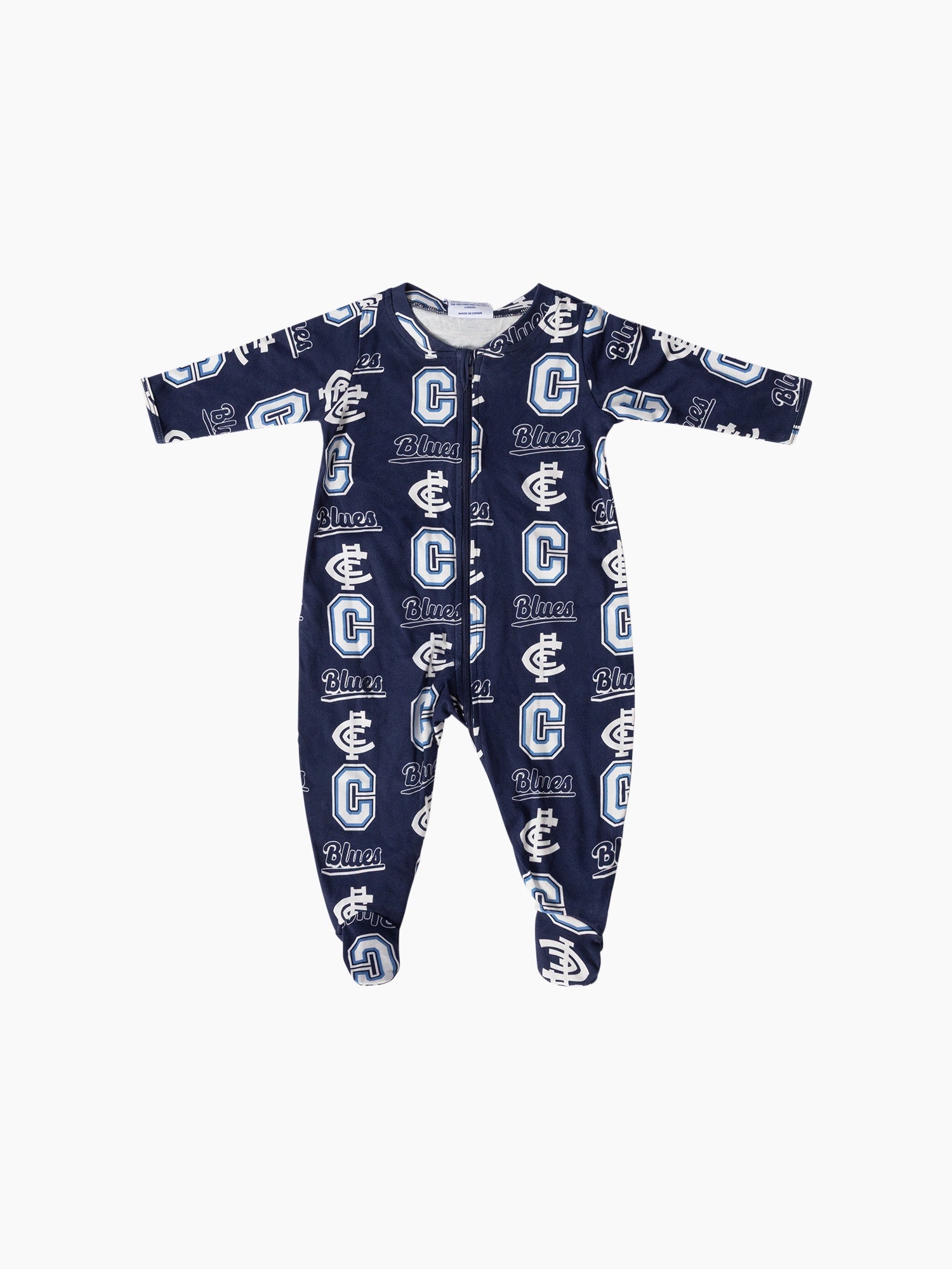 Carlton Blues Team Baby Onesies