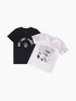 Collingwood Magpies Kids Graphic Tee 2 Pack