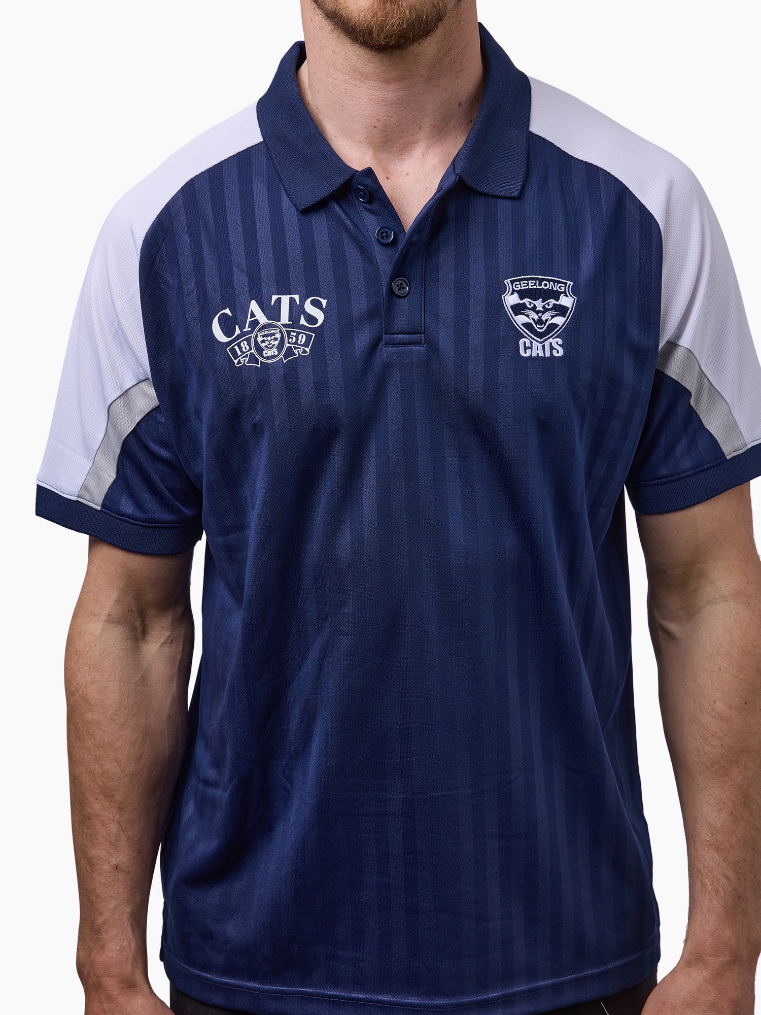 Geelong Cats Panel Polo