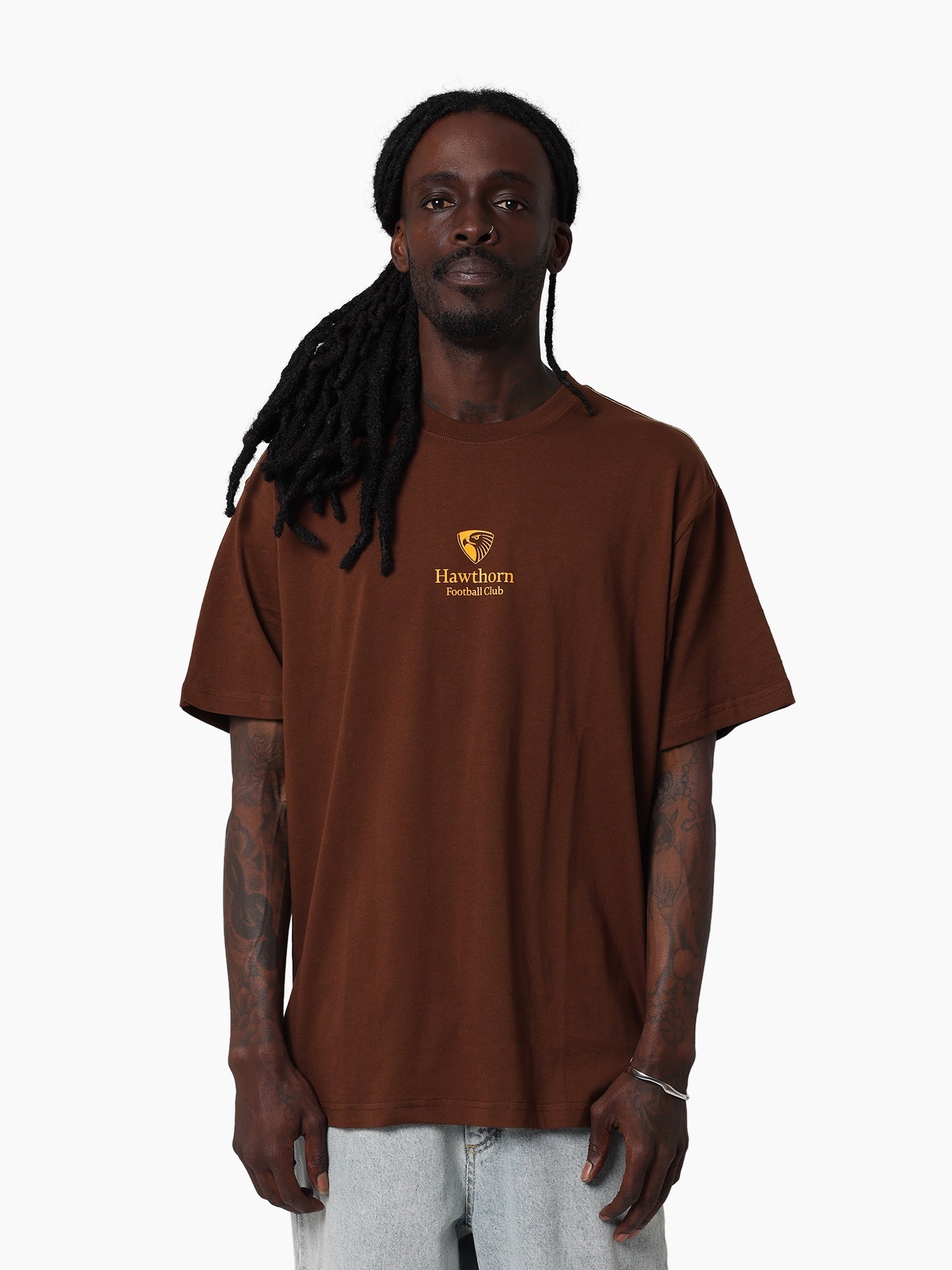 Hawthorn Hawks Multi Logo tee -