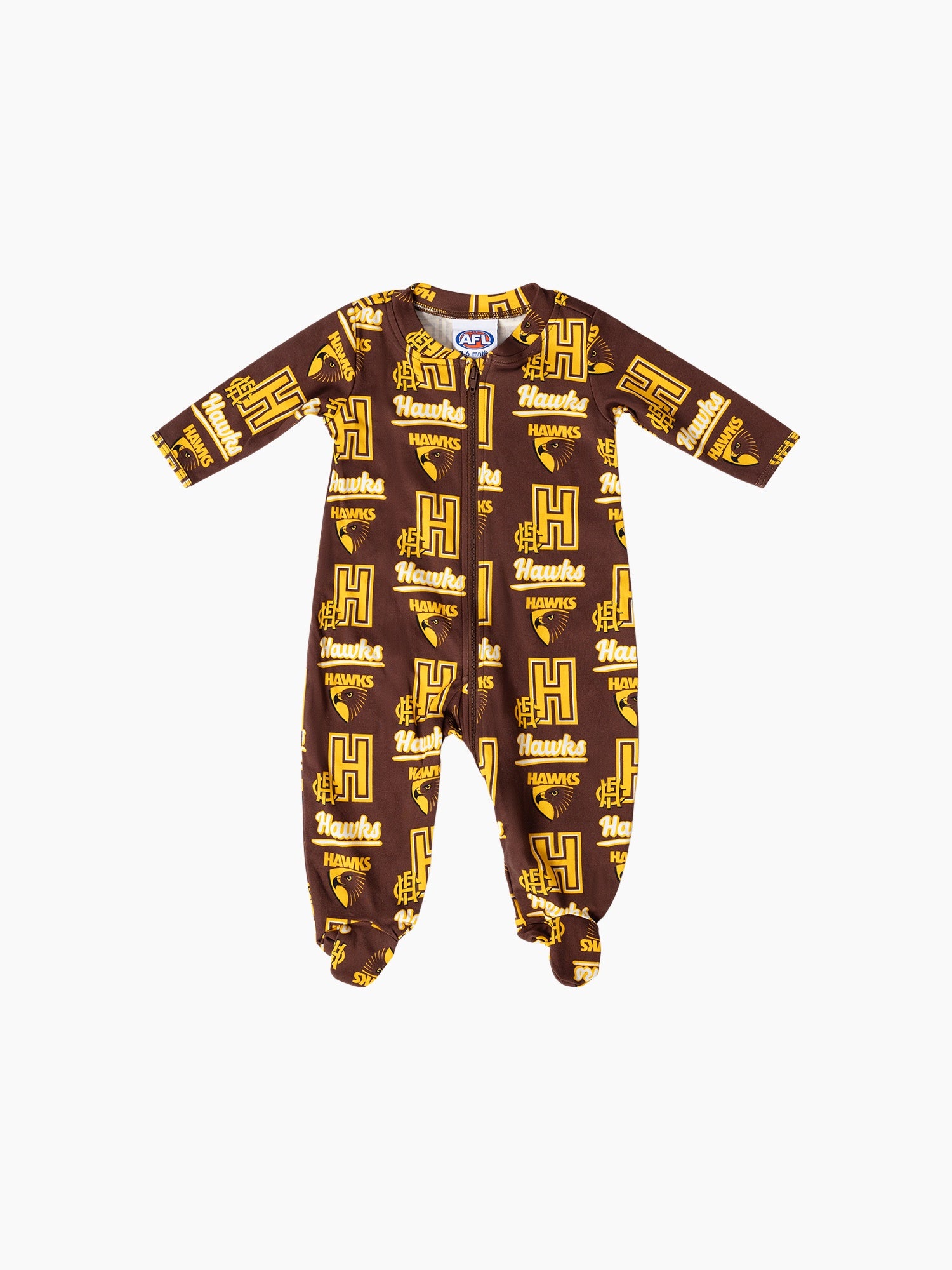 Hawthorn Hawks Team Baby Onesies