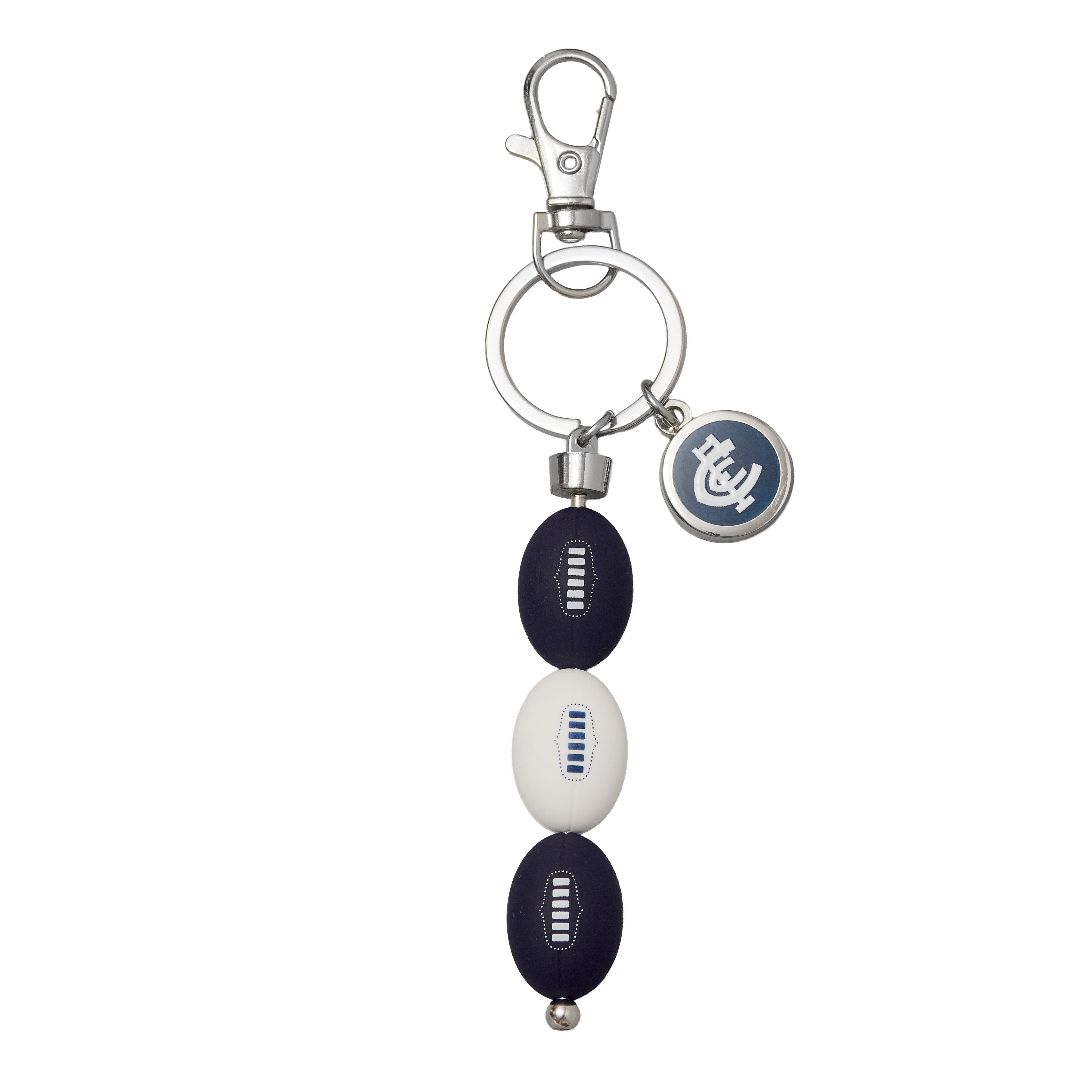 Carlton Blues 3 Ball Keyring