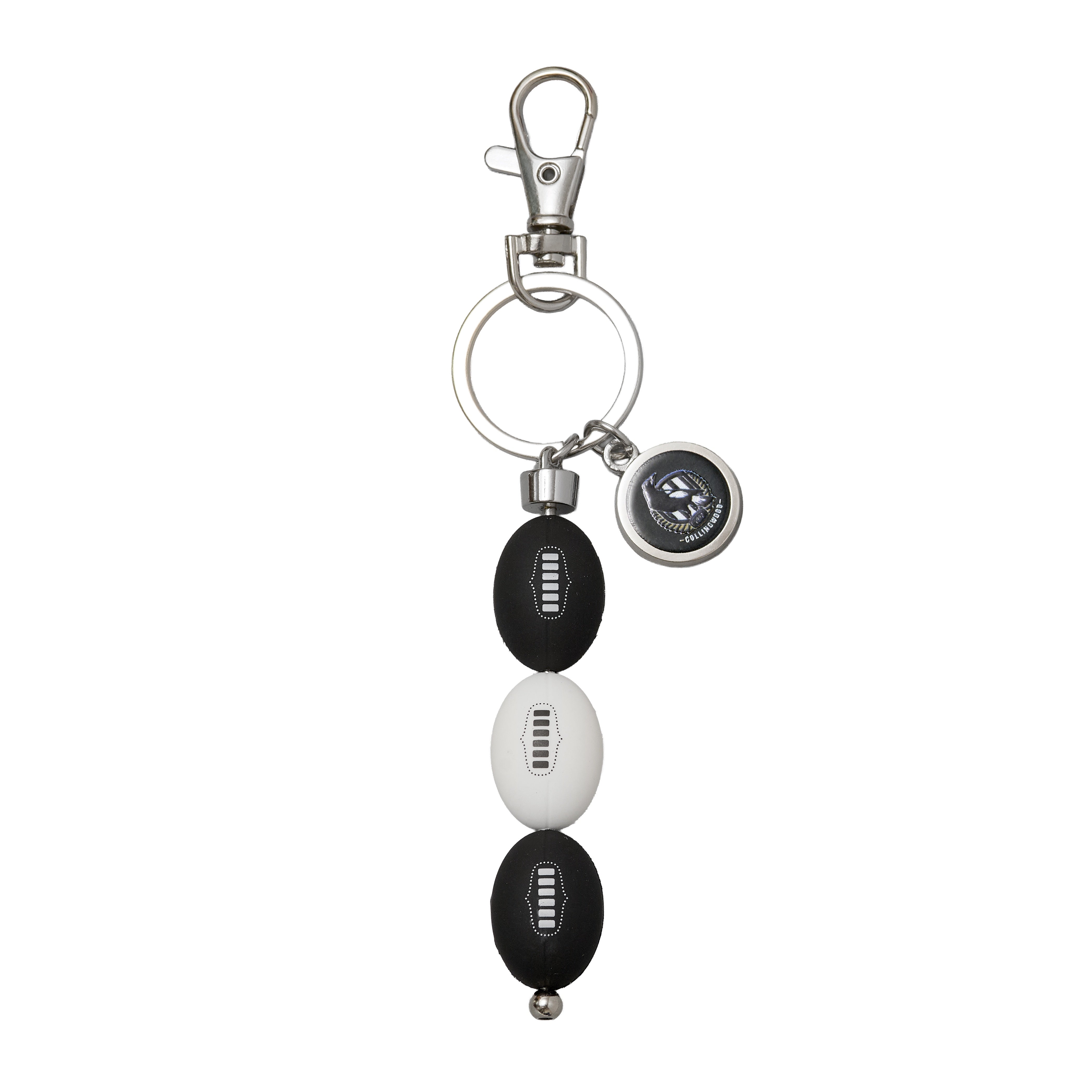Collingwood Magpies 3 Ball Keyring