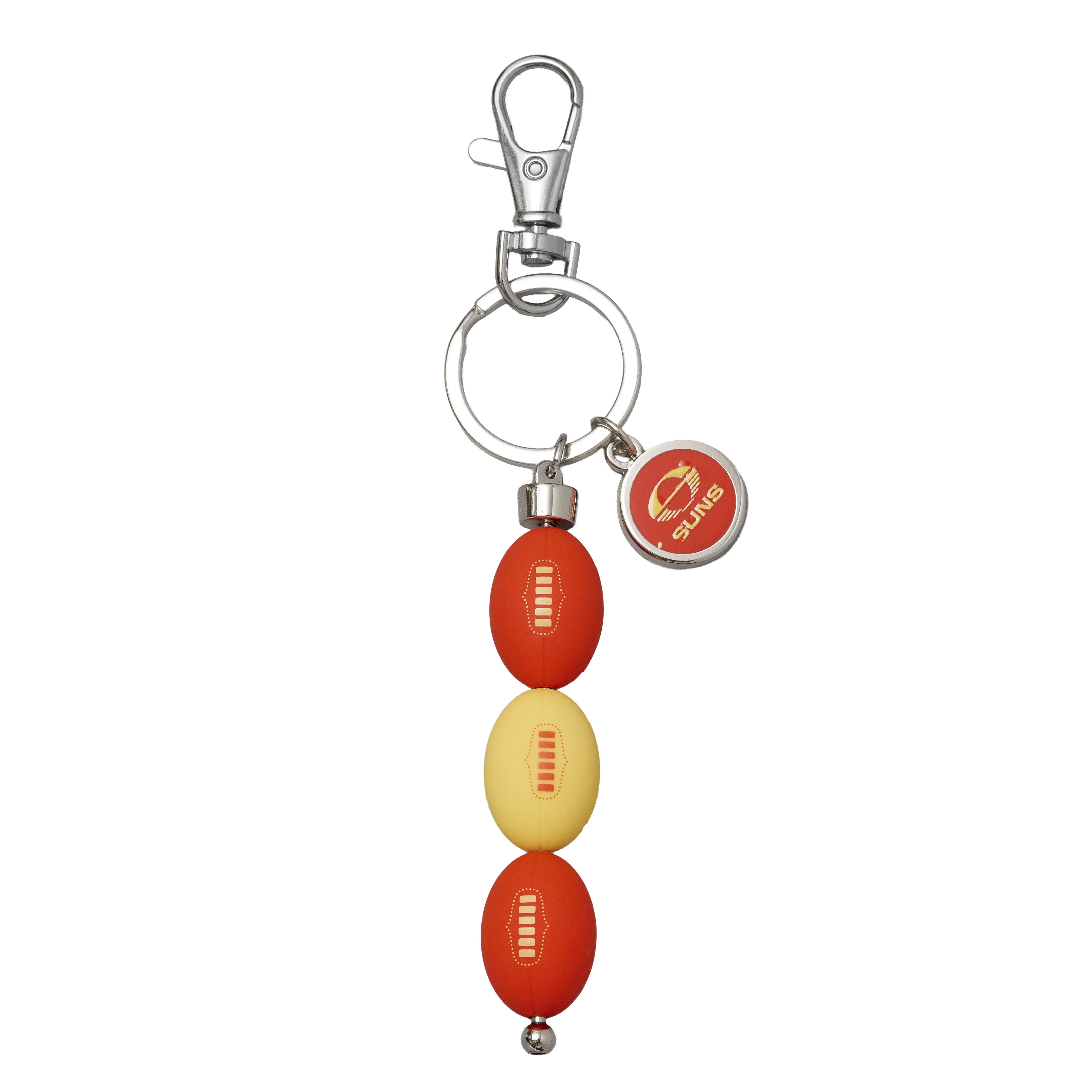 Gold Coast Suns 3 Ball Keyring