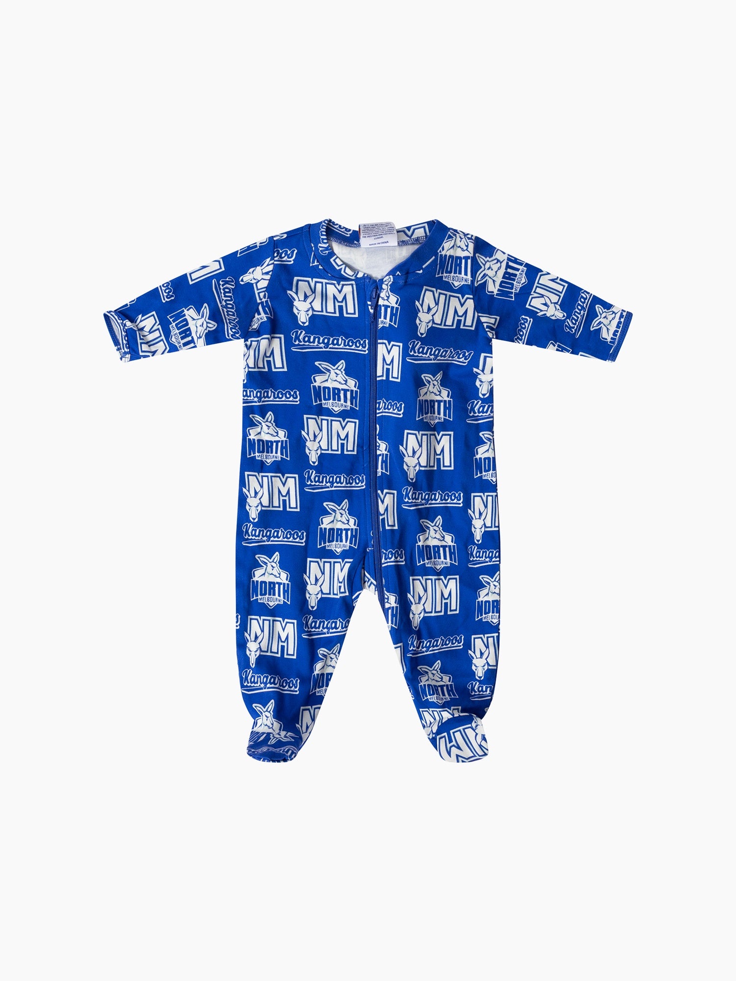 North Melbourne Kangaroos Team Baby Onesies