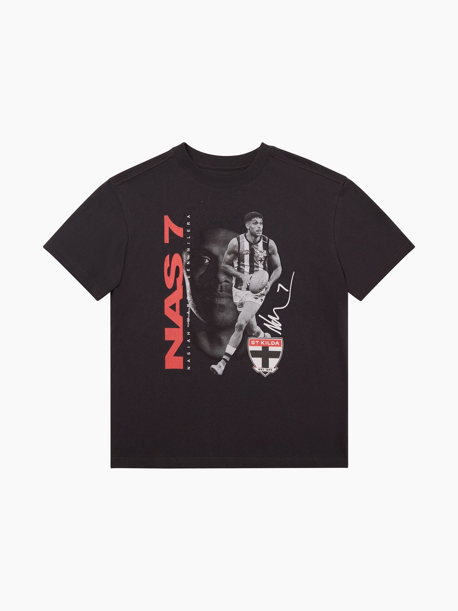 St Kilda Saints Youth Signature Player Tee - Nasiah Wanganeen-Milera