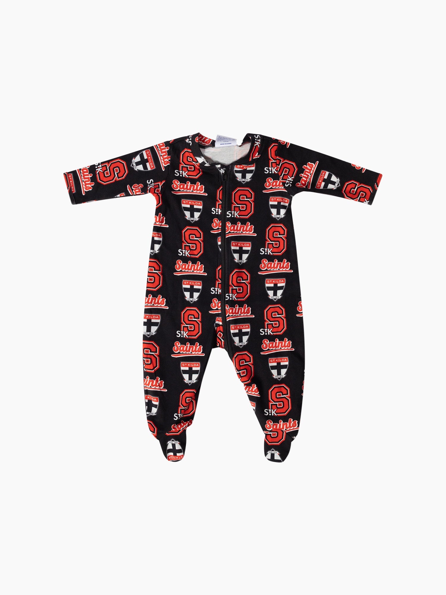St Kilda Saints Team Baby Onesies