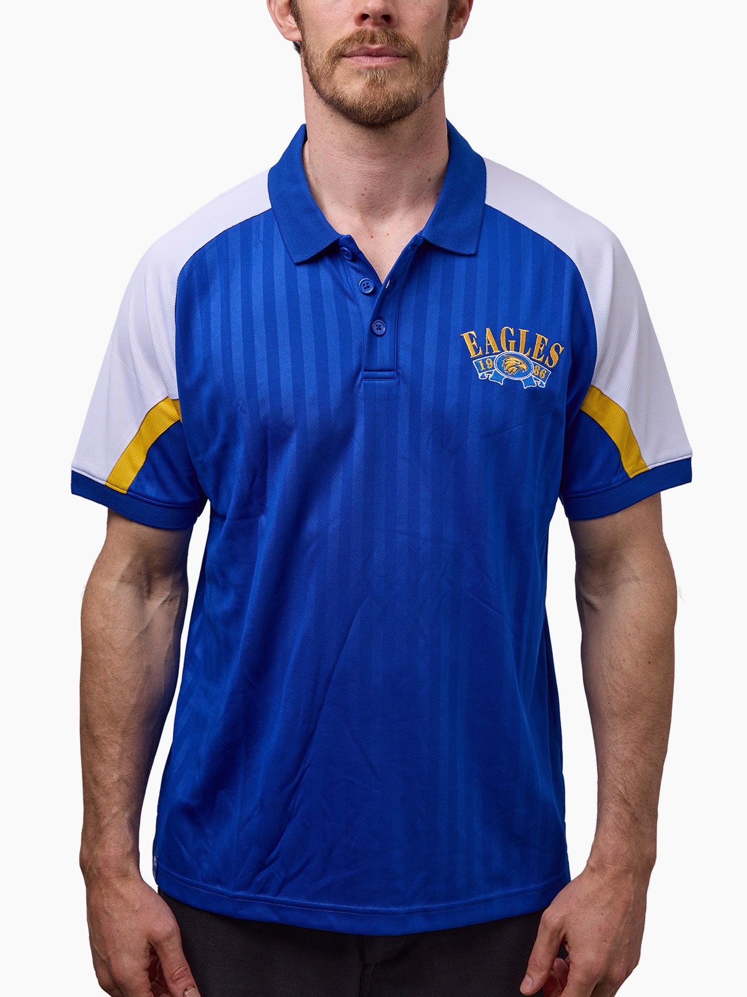 West Coast Eagles Panel Polo