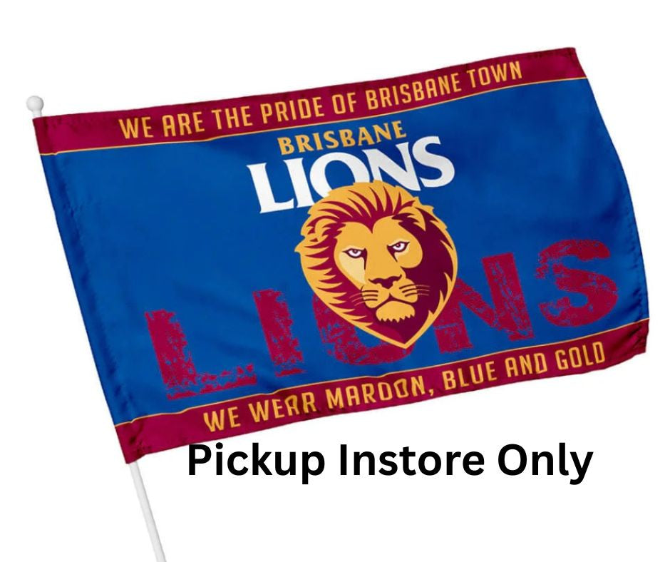 Brisbane Lions Medium Flag