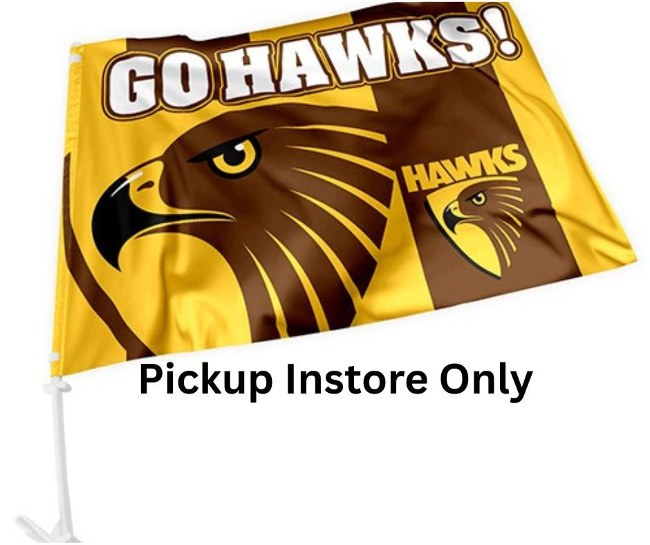Hawthorn Hawks Car Flag