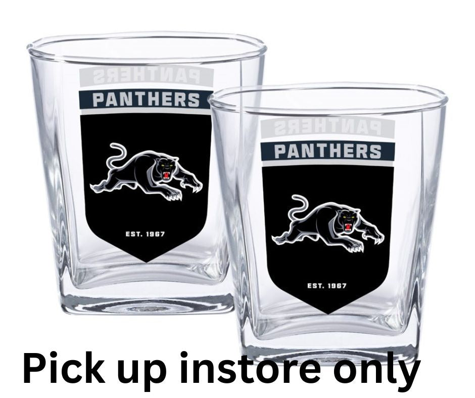 Penrith Panthers Set Of 2 Spirit Glasses