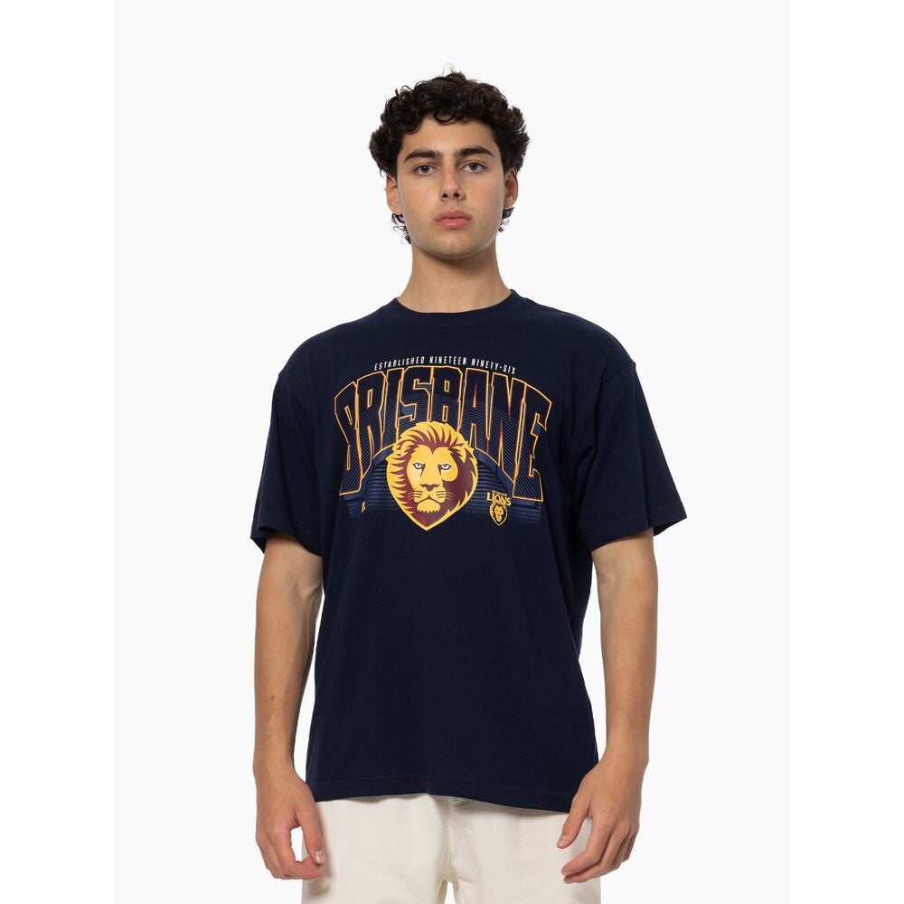 Brisbane Lions Wordmark Tee