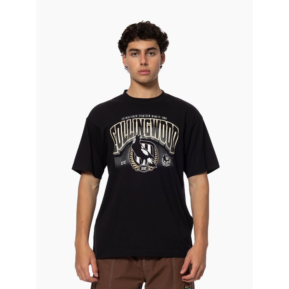 Collingwood Magpies Wordmark Tee