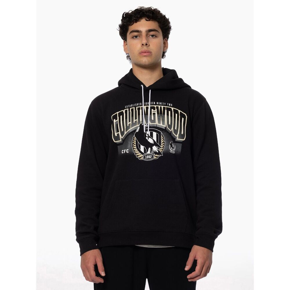 Collingwood Magpies Wordmark Hood