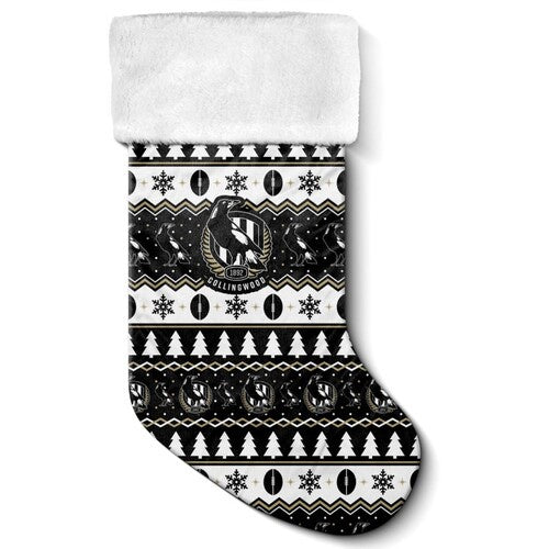 Collingwood Magpies Christmas Stocking-