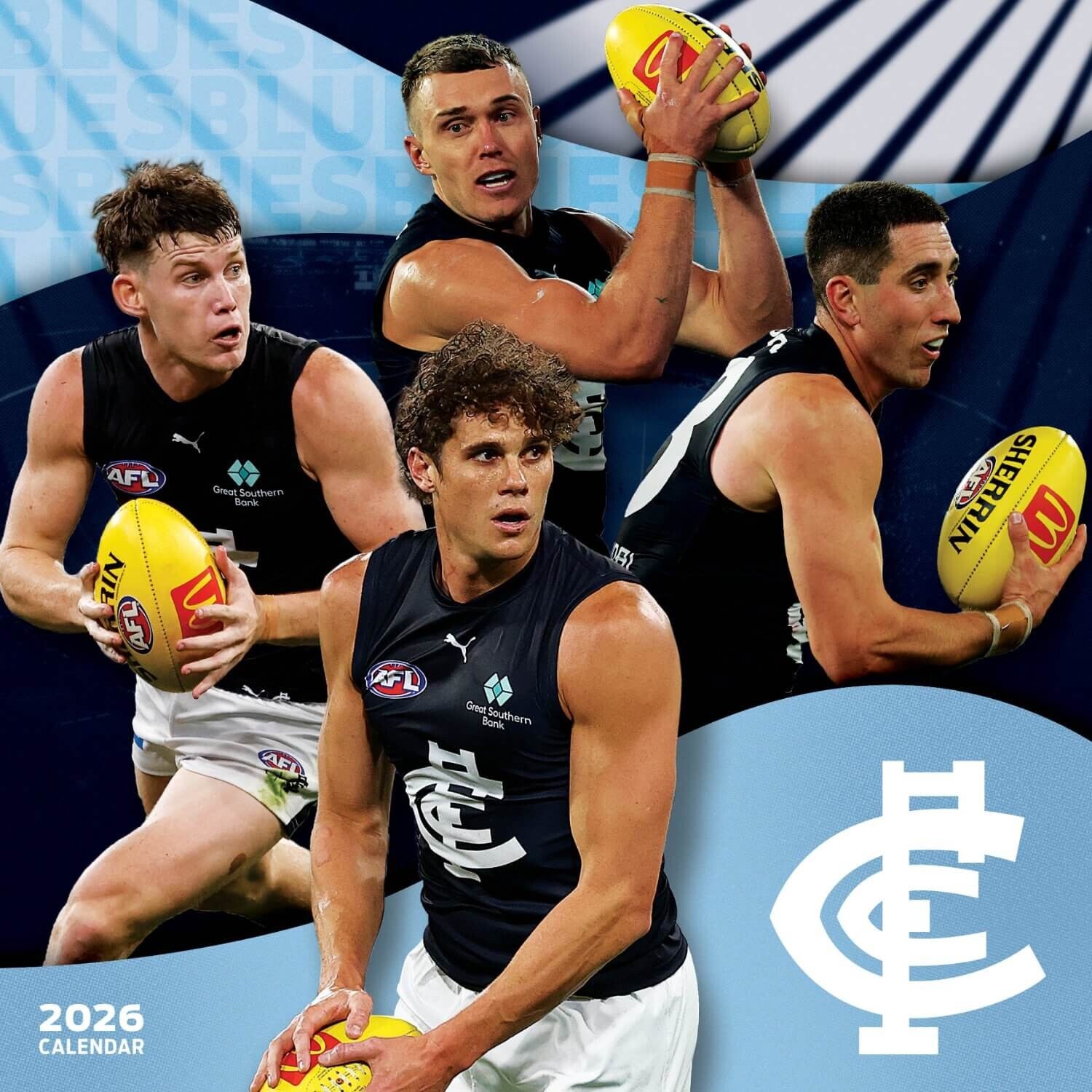 Carlton Blues 2026 Calendar