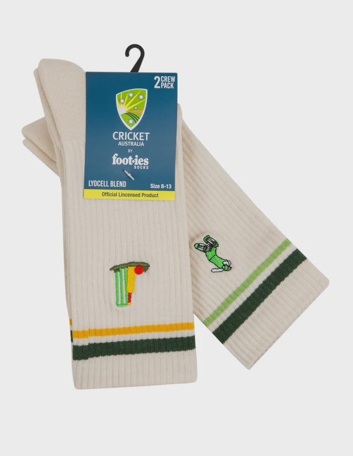 Cricket Australia 2 pack Sneaker Sock