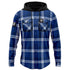 Canterbury Bulldogs Hooded Flannel Shirt