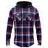 Sydney Roosters Hooded Flannel Shirt