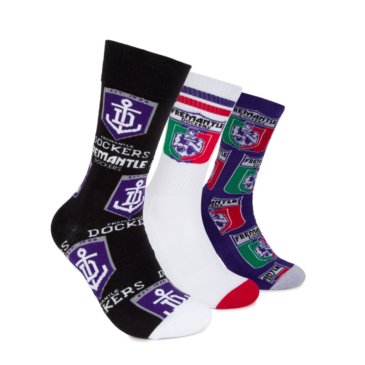 Fremantle Dockers Socks Gift Pack