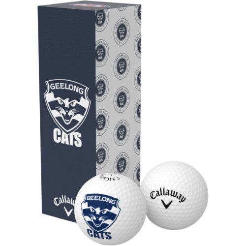 Geelong Cats Golf Balls - 3 pack