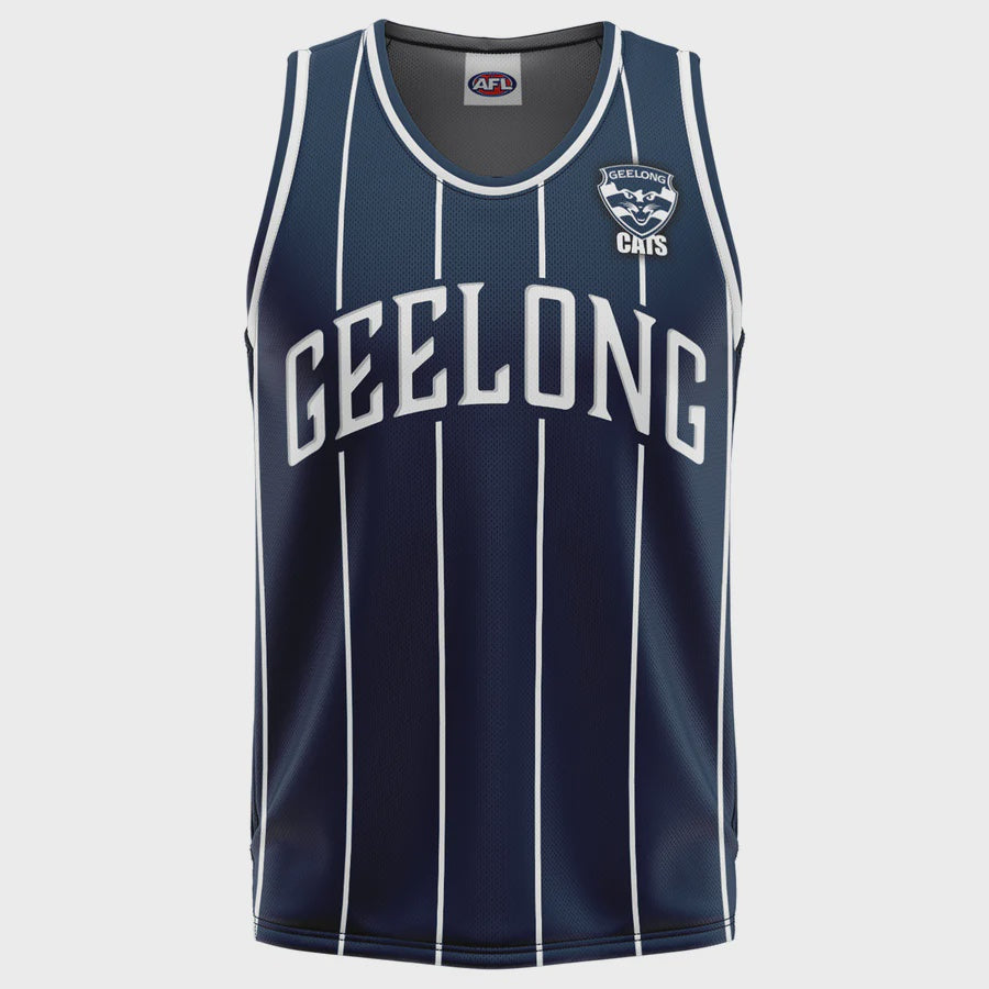Geelong Cats Harlem Basketball Singlet
