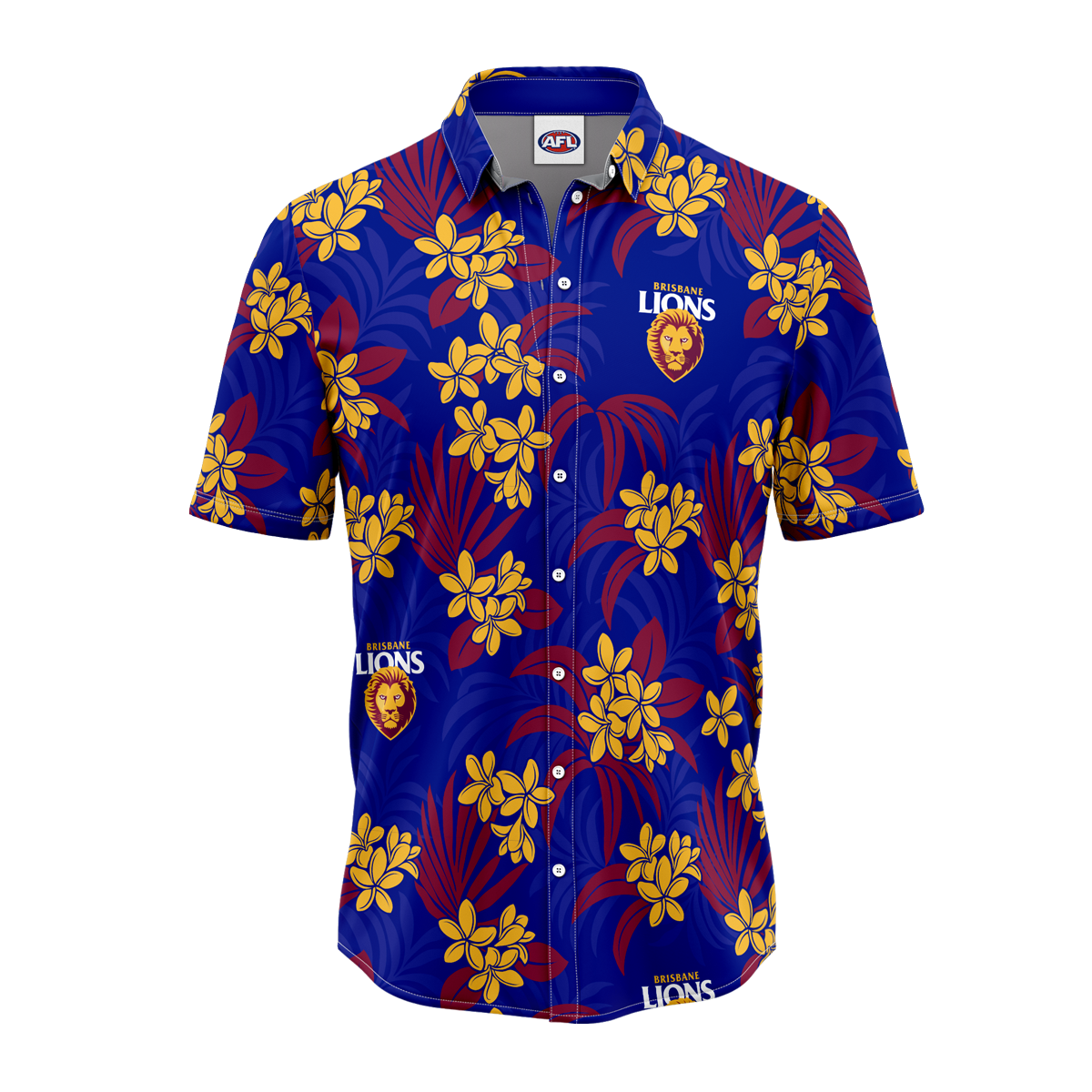 Brisbane Lions Reef Hawaiian Shirt