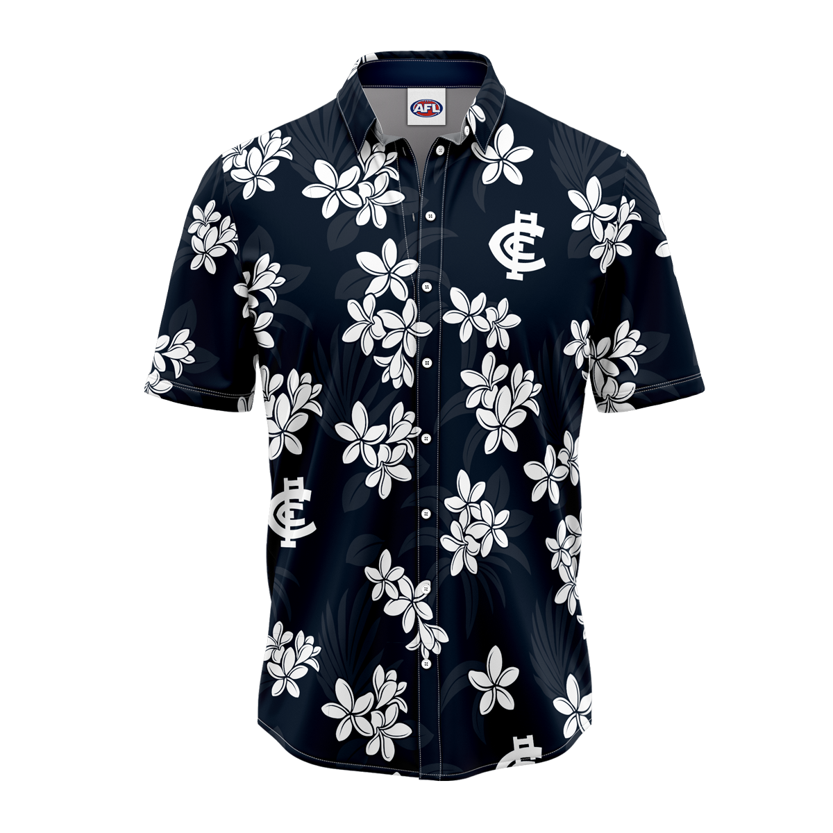 Carlton Blues Reef Hawaiian Shirt